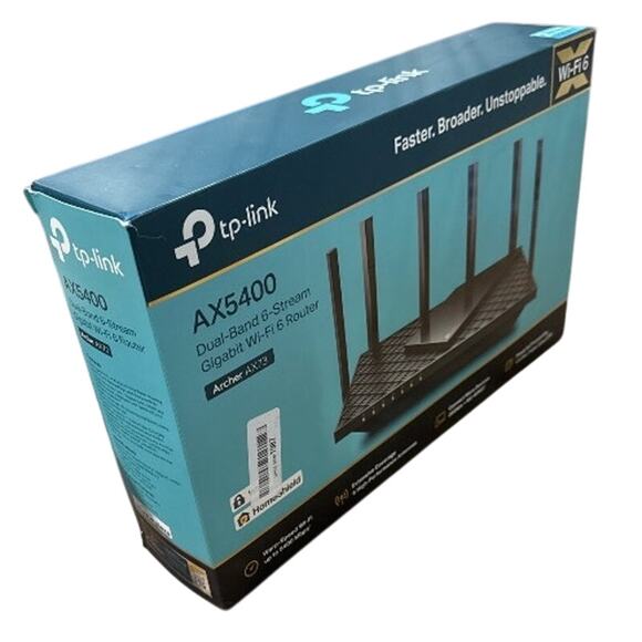 TP-Link AX5400 WiFi 6 Router (Archer AX73)- Dual Band Gigabit Router New in Box - Picture 5 of 5